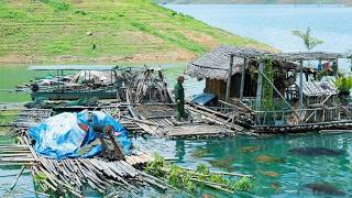 Clean Up Shelters Plus Making Vegetable Trellises For River Survival Life