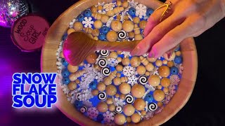 Sleepy Snowflake Soup | Wood Soup ASMR