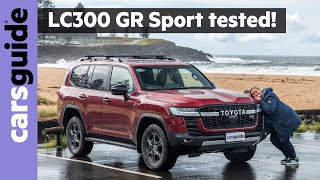Toyota LandCruiser 300 Series 2024 review: GR Sport | New LC300 4WD tested by family