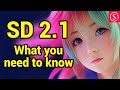 NEW Stable Diffusion 2.1 Tutorial - easy setup + what you need to know