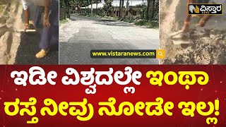 ಡಾಂಬರು ಹಾಕಿದ ಮೂರೇ ದಿನಕ್ಕೆ ಕಿತ್ತೋಯ್ತು! | Anekal | Dommasandra | Vistara News