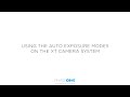 Support | Using the auto exposure modes on the XT Camera | Phase One
