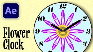 Using Expressions to Animate a Clock | After Effects Challenge