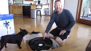 Lasko Fan Review from Costco. Assembly Required!