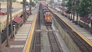 Railfanning Fullerton 1/31/25 Freight Train Galore