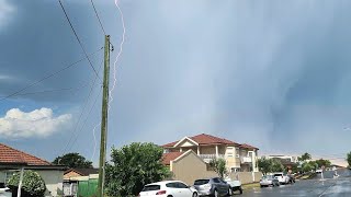 Loudest Thunder I've Ever Heard! - Severe Sydney Storms | 27th December 2024