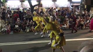 吹鼓連 神野さんを中心に① 高円寺阿波踊り 20180826