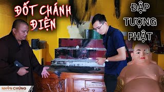 Còn lại gì trong ngôi chùa bị kẻ ngáo đá đập hết tượng Phật đốt chánh điện quá Kinh Hoàng Tội Lỗi