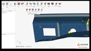 HyperWorks 2021: Element Edit, Element Split