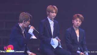 171216 JBJ 1st Fan Meeting in Bangkok 'COME TRUE' | Talk Part