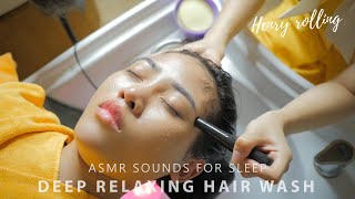 Special ASMR Scalp Massage & Hair Wash for Comfort and Deep Sleep | Asmr Sounds For Sleep