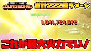 本気で火力を盛ってみた結果！【マイクラダンジョンズ】【naotin】