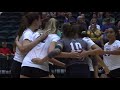 tribe volleyball preps for caa play