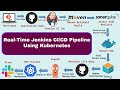 Real Time DevOps Project | Deploy to Kubernetes Using Jenkins | End to End DevOps Project | CICD