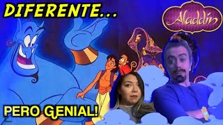 Reacción Doblaje Latino vs Español: Aladdin: UN AMIGO FIEL! #aladdin #unamigofiel #disney