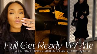 FULL GRWM! FOR DINNER W/ NARS AT NEW YORK FASHION WEEK! MAKEUP + HAIR + OUTFIT! ALLYIAHSFACE GRWM