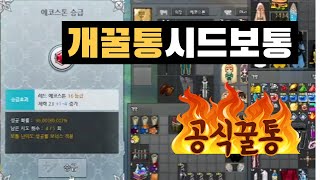 [마비노기]따라만하세요 시간당 500+ 최고의 꿀통 공개합니다