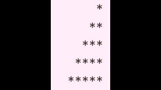 Star Triangle Pattern in java. important question for programming interview