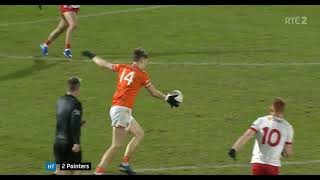 THE 1ST HALF 2 POINTERS - ARMAGH V TYRONE - 2025 FOOTBALL LEAGUE GAA IRELAND