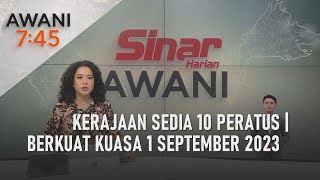 [LANGSUNG] #AWANI745 | 1 Sept 2023