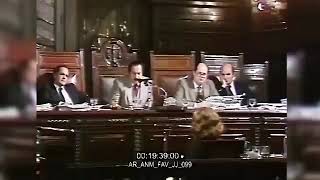 ⚖️ MIRIAM LILIANA LEWIN ⚖️ en el Juicio a las Juntas Militares  Año 1985
