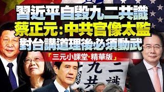 中國寵壞台灣！習近平自毀九二共識！蔡正元：中共官員說話像太監，坑死國民黨！沈逸點燃中國人，對台灣講理也要動武！@BNETVNZ