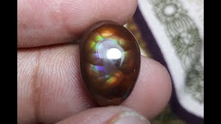 Mexican Fire Agate - Rare Gemstone - Rare than Diamonds