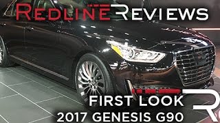 2017 Genesis G90 – Redline: First Look – 2016 Detroit Auto Show