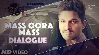 sarrainodu - dialogue ringtone download link | sarrainodu dialogues status telugu