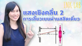 ⚡️แสงเชิงคลื่น 2 : การเลี้ยวเบนของแสงผ่านสลิตเดี่ยว [Physics#45]