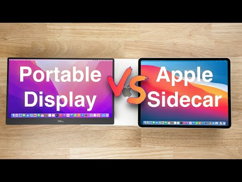 Apple Sidecar VS Portable Display!