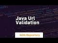 java url validation