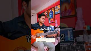 Aashiqui 2 Theme Melody Guitar tutorial | Single String Guitar Lesson For Beginners #music #guitar