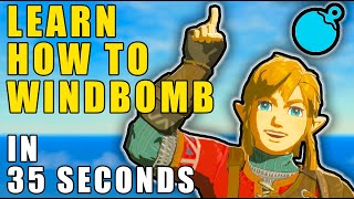 EASY How to WindBomb in 35 Seconds | Zelda BOTW Tricks