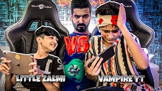 1 v 1 TDM with Little Zalmi!😡 | Boxing Match with Zalmi Gaming😱 | PubgM | Vampire YT