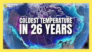 Canada Just Recorded its Coldest Temperature in 26 Years | #forecast