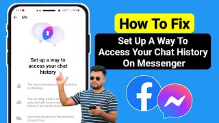 How To Fix Set Up A Way To Access Your Chat History On Messenger