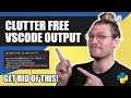 How to hide file path in VS Code Terminal Output - BEST METHOD - MacOS Python