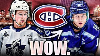 Just HOW GOOD Is Joshua Roy? Montreal Canadiens UNDERRATED Top Prospect (Habs QMJHL News) NHL 2022