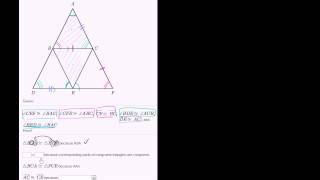 Fill-in-the-blank triangle proofs example 1