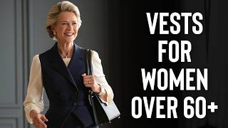 How to Style Vest Outfits for Women Over 60