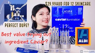 ALDI 2021 Skincare Advent Calendar- LACURA Caviar illumination UNBOXING