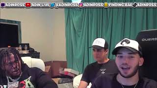Adin Ross stream trolls Zias with text to speech and his editor says he’s 🌈😂