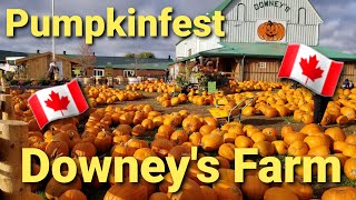 Downey's Farm Pumpkinfest Walking Tour (HD) ~Thanksgiving 2023