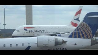 Random Plane Spotting | British Airbus 380 | Korean Air | United | Delta | UPS | Fedex ...