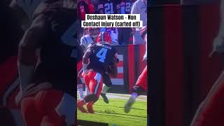 Deshaun Watson non-contact injury #nfl #trending #nflnews #browns #deshaunwatson #football #sports