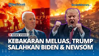 Disebut 'Karma' atas Ancamannya Ubah Gaza Jadi Neraka, Trump Kini Salahkan Biden dan Newsom