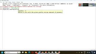 RemovePrefix and RemoveSuffix in Python Strings- Python Basics