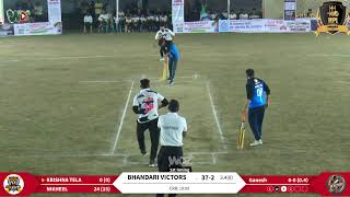 MPL (UMARKHED) 2024, Semi Final || JANGID BLASTERS vs BHANDARI VICTORS || WDZ LIVE