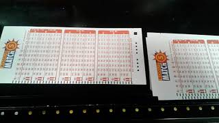 Bonus match 5 numbers please.